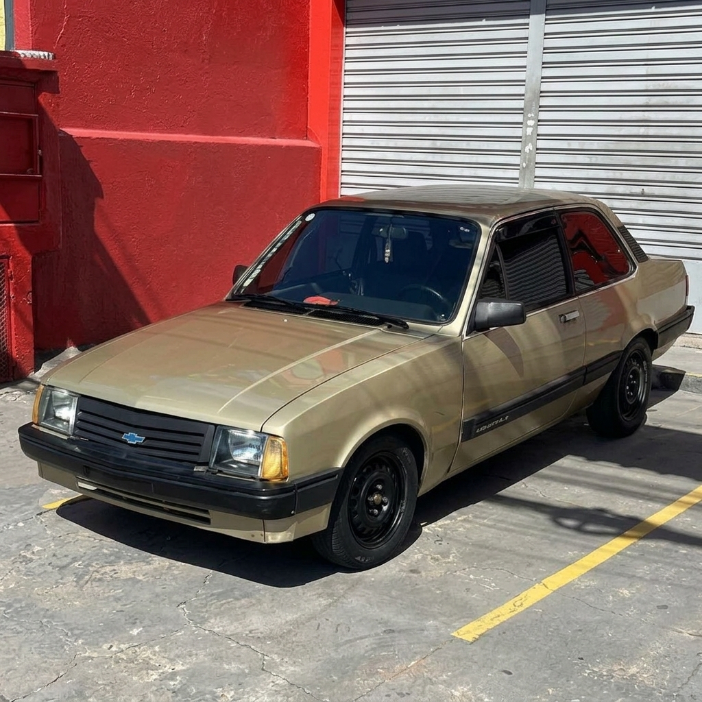 Chevette 1985 Bege Jnita