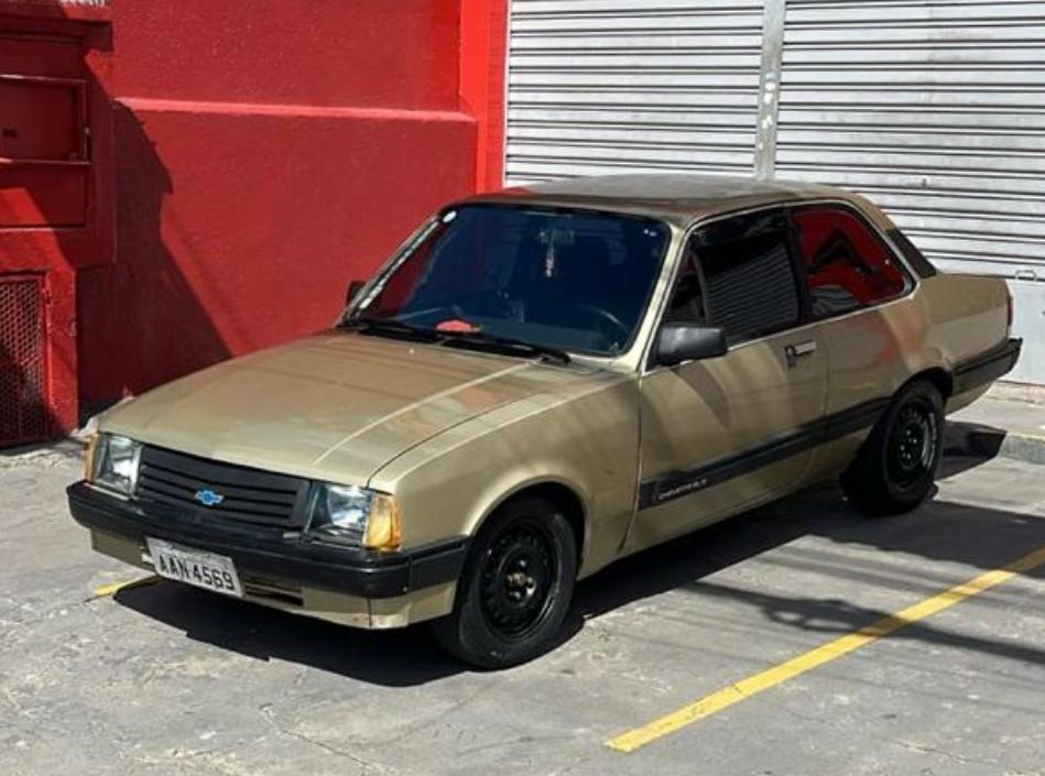 Chevette 1985 Bege Jnita